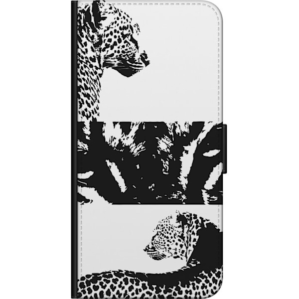 Nokia G20 Tegnebogsetui Leopard Faces