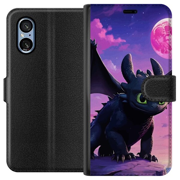 Sony Xperia 5 V Plånboksfodral How to Train Your Dragon (Draktränaren)