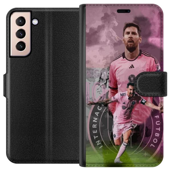 Kompatibelt Plånboksfodral till Samsung Galaxy S21 Messi