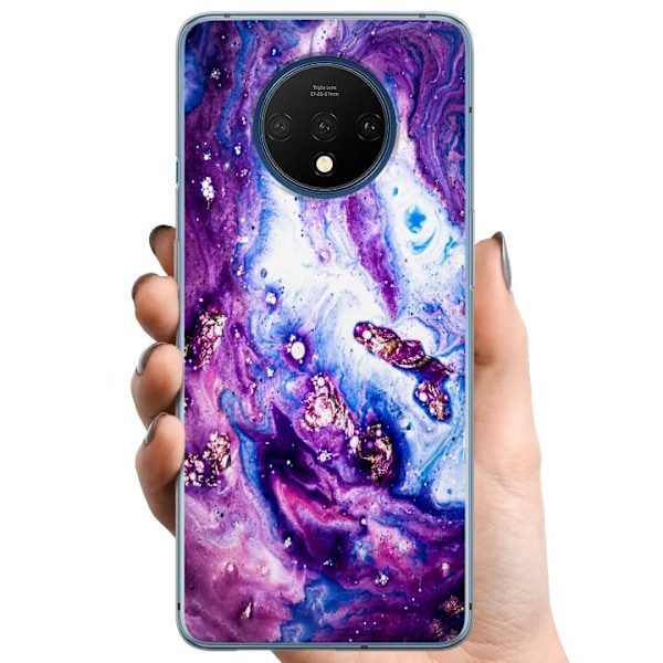 OnePlus 7T TPU Mobildeksel Lilakt