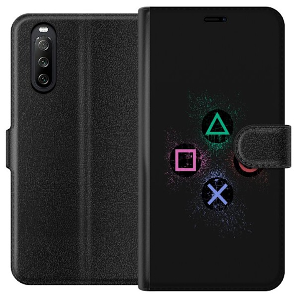 Sony Xperia 10 III Tegnebogsetui Spil