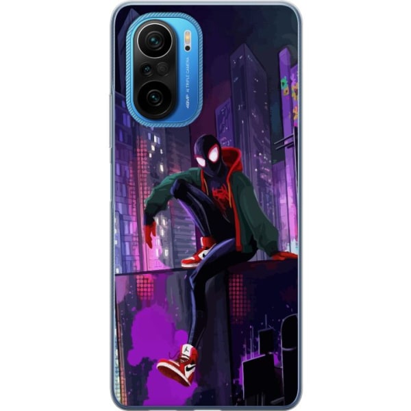 Xiaomi Poco F3 Läpinäkyvä kuori Fortnite - Spider-Man
