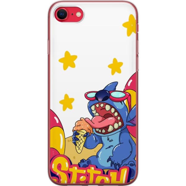 Kompatibelt Mobilskal till Apple iPhone SE (2022) Stitch Glass