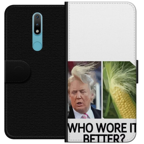 Nokia 2.4 Plånboksfodral Trump