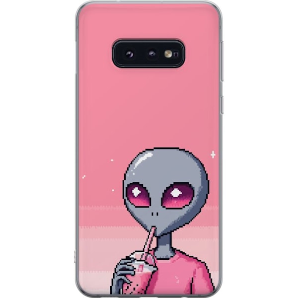 Samsung Galaxy S10e Gennemsigtig cover Alien Smoothie