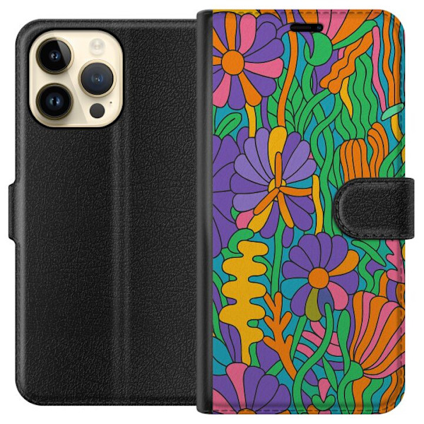 Apple iPhone 14 Pro Max Tegnebogsetui Farveeksplosion