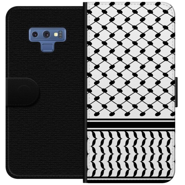 Samsung Galaxy Note9 Plånboksfodral Keffiyeh mönster