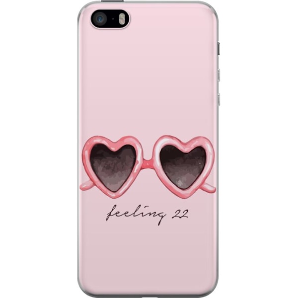 Apple iPhone SE (2016) Genomskinligt Skal Taylor Swift - Feeling 22