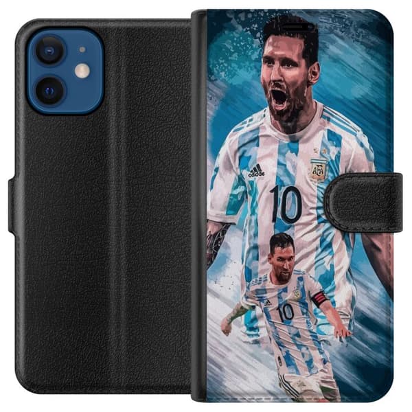Kompatibelt Plånboksfodral till Apple iPhone 12 Lionel Andrés Messi