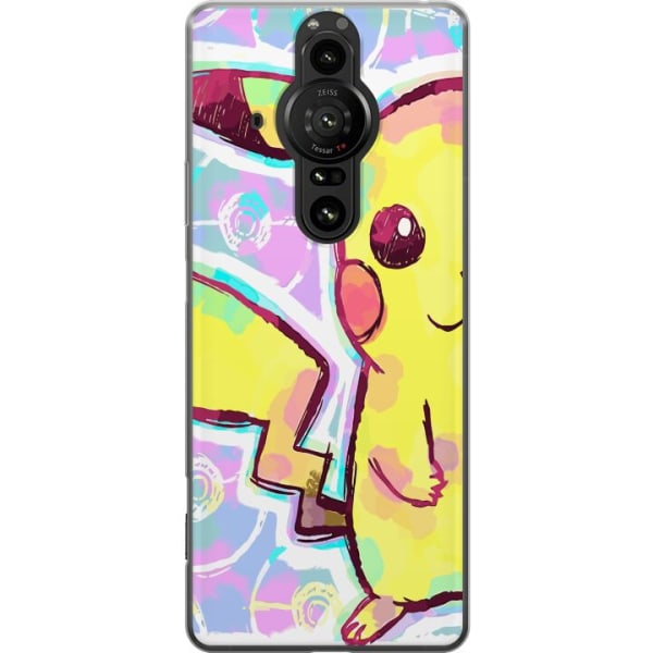 Sony Xperia Pro-I Gennemsigtig cover Pikachu 3D