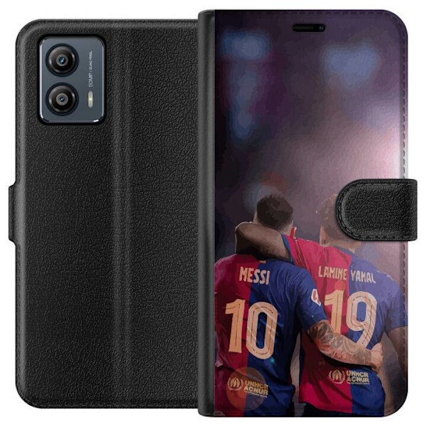 Motorola Moto G53 Lommeboketui Lamine Yamal VS Messi