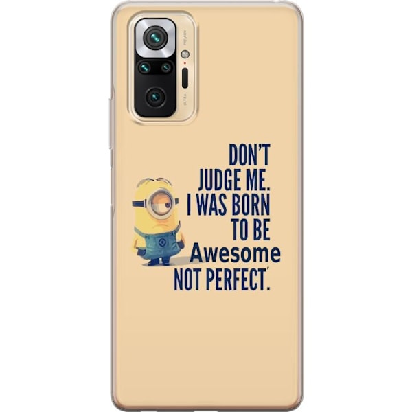 Xiaomi Redmi Note 10 Pro Deksel / Mobildeksel - Minions