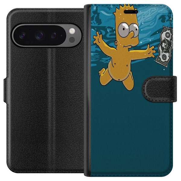 Google Pixel 9 Pro XL Lommeboketui Bart Simpson