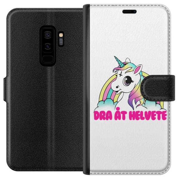 Kompatibel Tegnebogsetui til Samsung Galaxy S9+ Unicorn