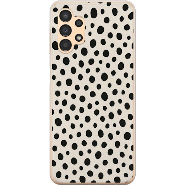 Samsung Galaxy A13 Läpinäkyvä kuori Dot Dance