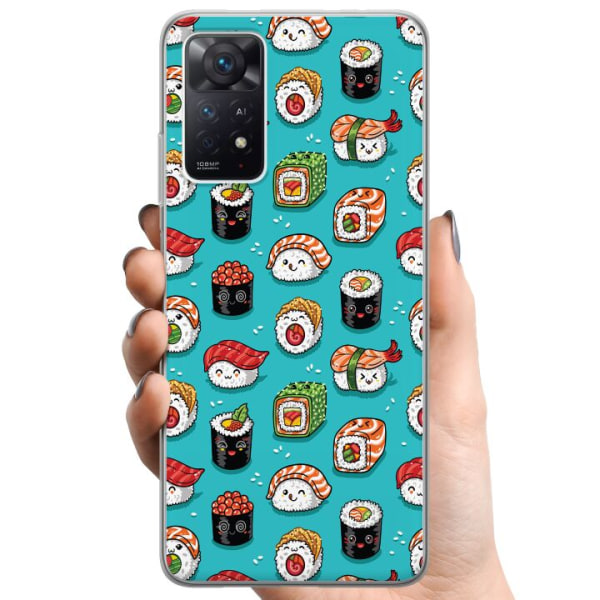Xiaomi Redmi Note 11 Pro 5G TPU Matkapuhelimen kuori Sushi