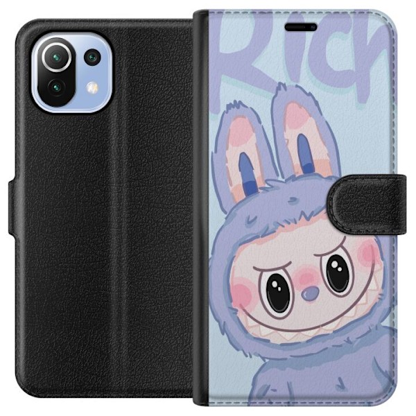 Xiaomi Mi 11 Lite Plånboksfodral Blue Bunny Labubu