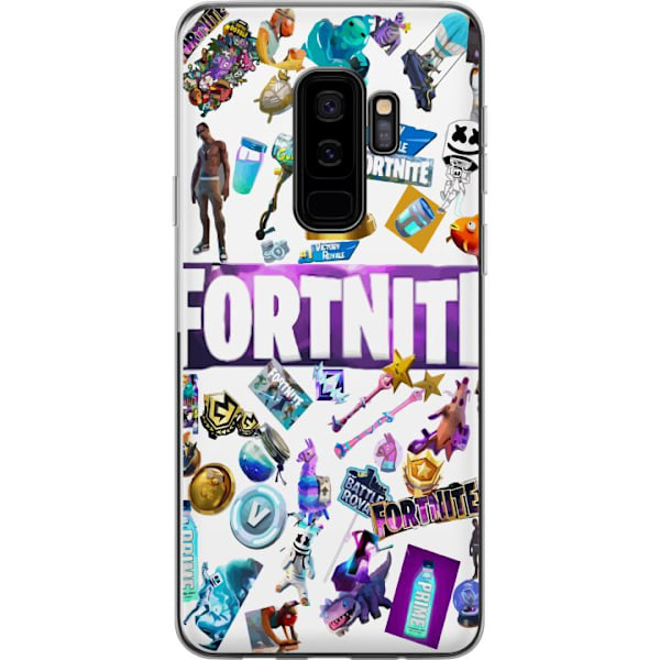 Samsung Galaxy S9+ Gennemsigtig cover Fortnite