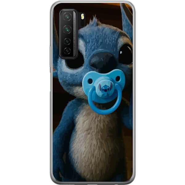 Huawei P40 lite 5G Läpinäkyvä kuori Stitch & Napp - vauvateema söpöllä hahmolla