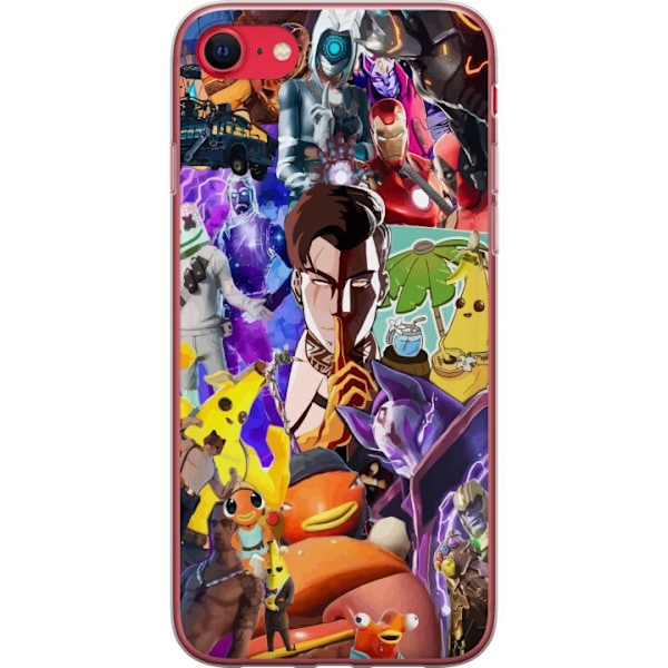 Apple iPhone SE (2022) Gennemsigtig cover Fortnite