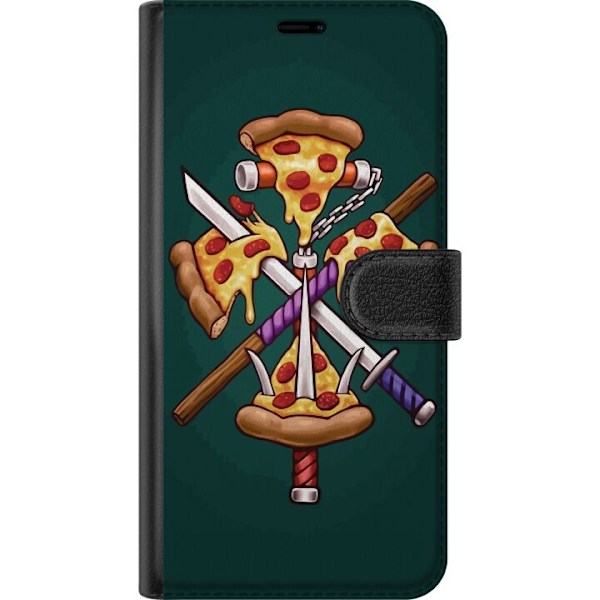 Samsung Galaxy A15 5G Lompakkokotelo Pizza