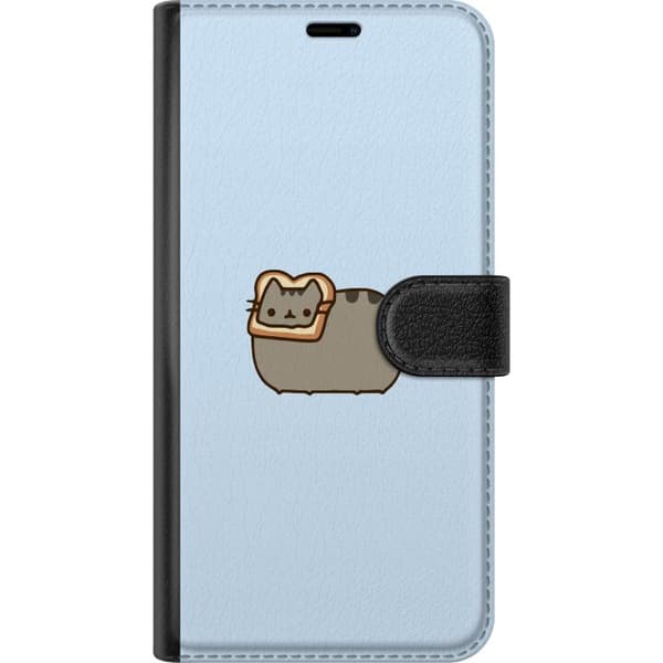 Kompatibelt Plånboksfodral till Samsung Galaxy A20e Cat Loaf