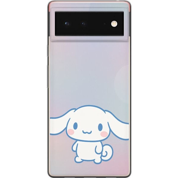 Google Pixel 6 Läpinäkyvä kuori Kawaii Sanrio Cinnamonroll