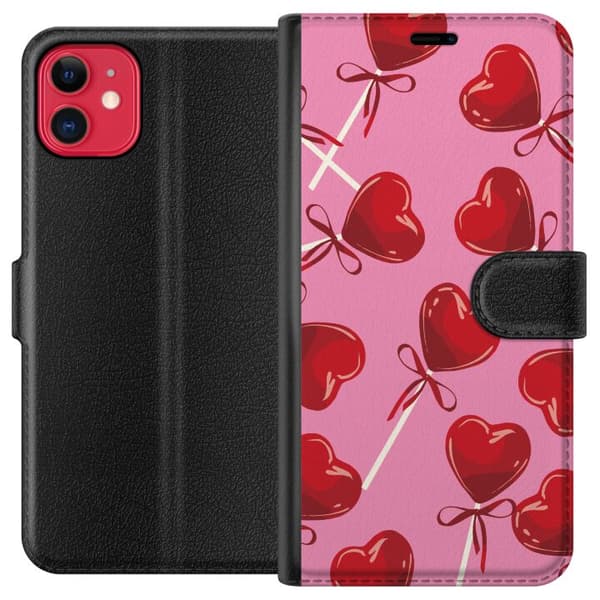 Yhteensopiva Lompakkokotelo Apple iPhone 11 Ystävänpäivän keppi