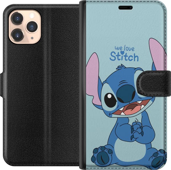 Kompatibel Tegnebogsetui til Apple iPhone 11 Pro Elsk Stitch