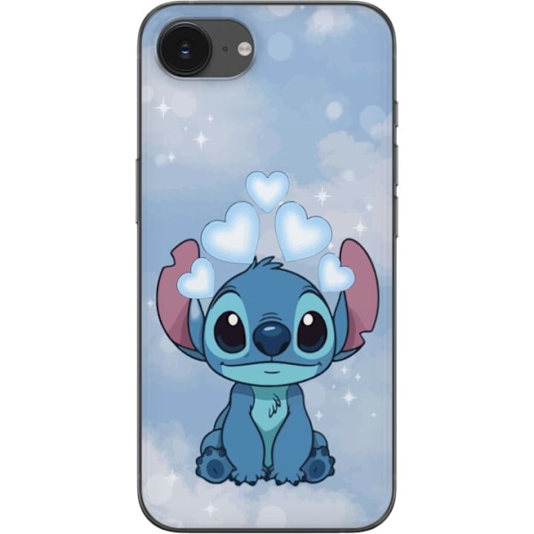 Apple iPhone 16e Gjennomsiktig deksel Stitch Hoppande Gled - M
