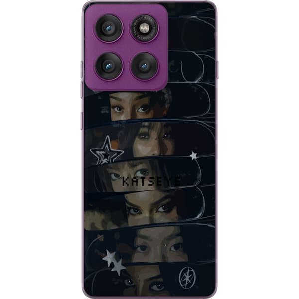 Kompatibel Mobilcover til Motorola Edge 60 Pro KATSEYE sort