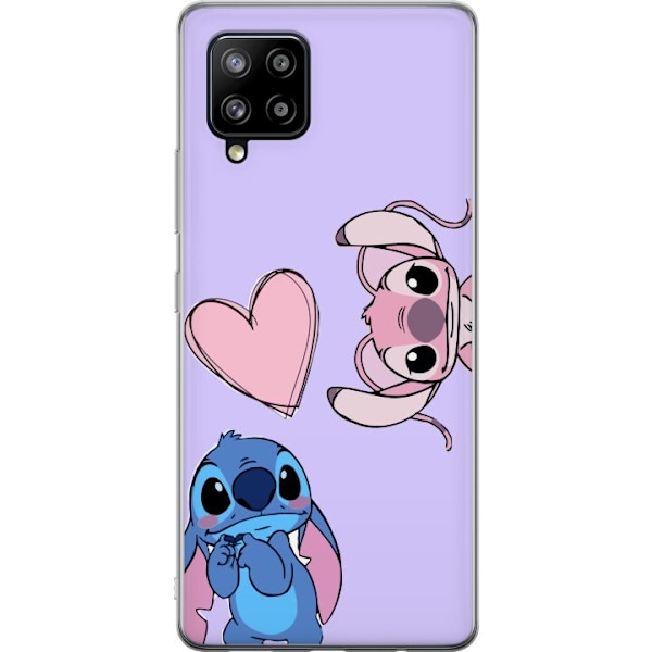 Samsung Galaxy A42 5G Genomskinligt Skal Stitch Mode