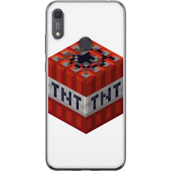 Huawei Y6s (2019) Läpinäkyvä kuori Minecraft TNT
