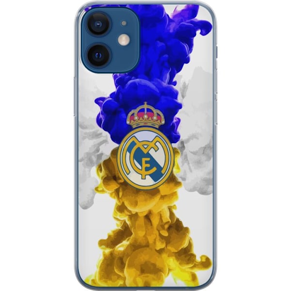 Apple iPhone 12 mini Genomskinligt Skal Real Madrid Färger