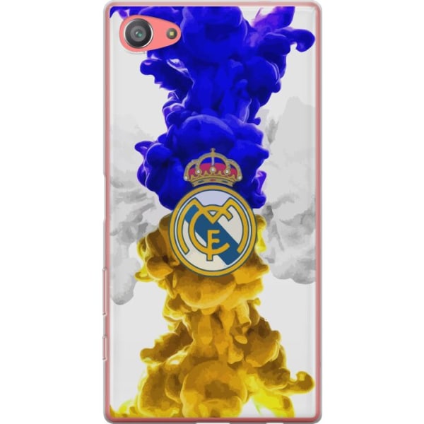 Sony Xperia Z5 Compact Gennemsigtig cover Real Madrid Farver