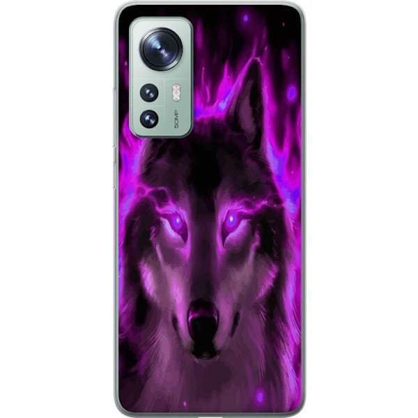 Xiaomi 12 Genomskinligt Skal Varg