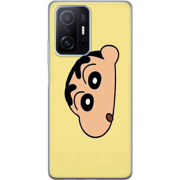 Xiaomi 11T Gjennomsiktig deksel Peeking Shinchan