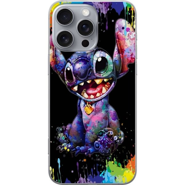 Apple iPhone 16 Pro Max Läpinäkyvä kuori Lilo ja Stitch