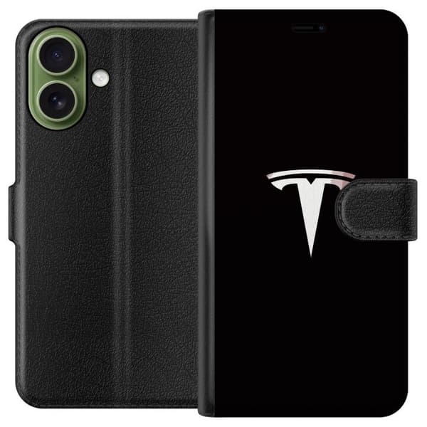 Kompatibelt Plånboksfodral till Apple iPhone 17 Tesla