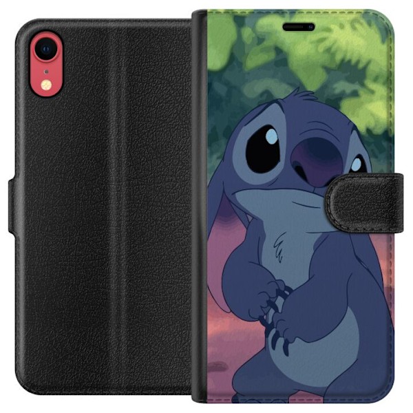 Apple iPhone XR Plånboksfodral stitch