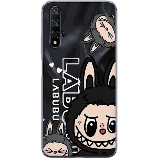 Huawei nova 5T Gjennomsiktig deksel <nl>Labubu Black Energy -
