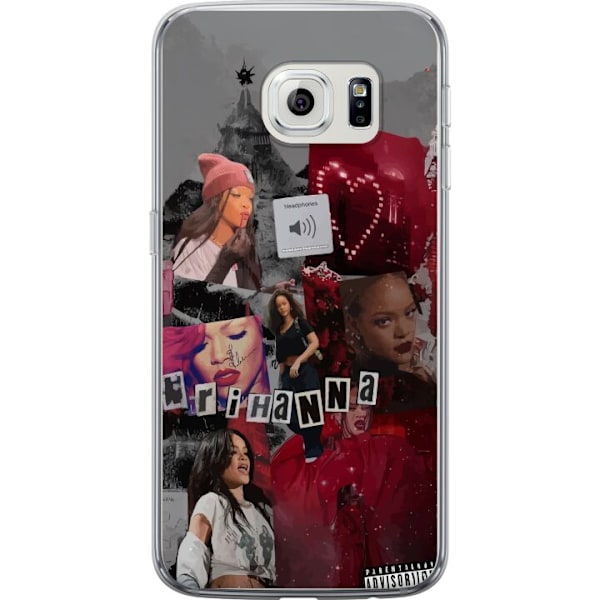 Samsung Galaxy S6 edge Gjennomsiktig deksel Rihanna – Iconic