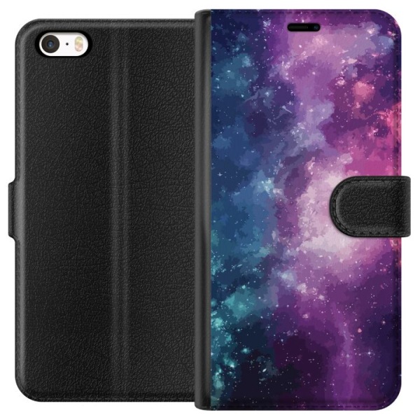 Apple iPhone SE (2016) Lompakkokotelo Nebula