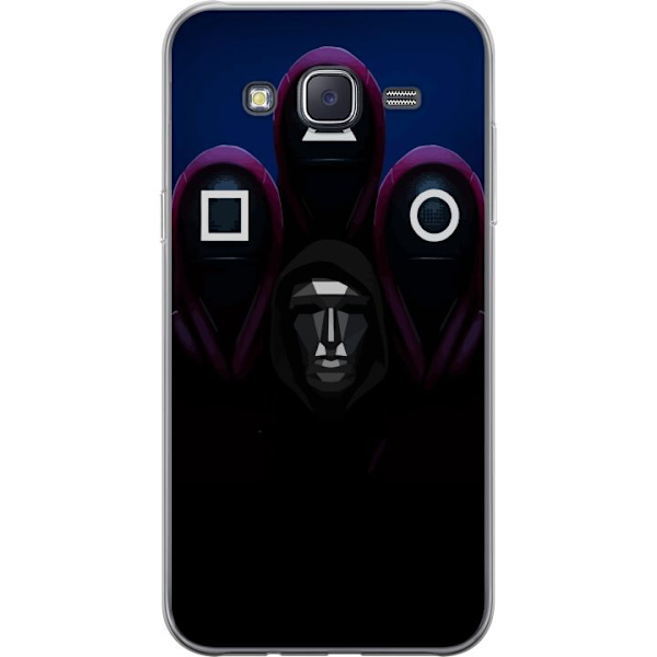 Samsung Galaxy J5 Genomskinligt Skal Squid Game Säsong 3 Nya Ikoner Populär Serie TV Motiv Asiatisk Drama Trend Ikoniskt Grafisk Design