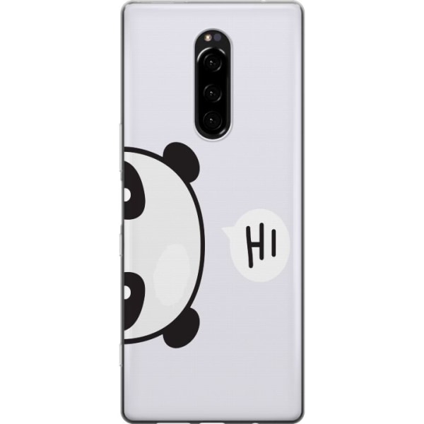 Sony Xperia 1 Gennemsigtig cover
