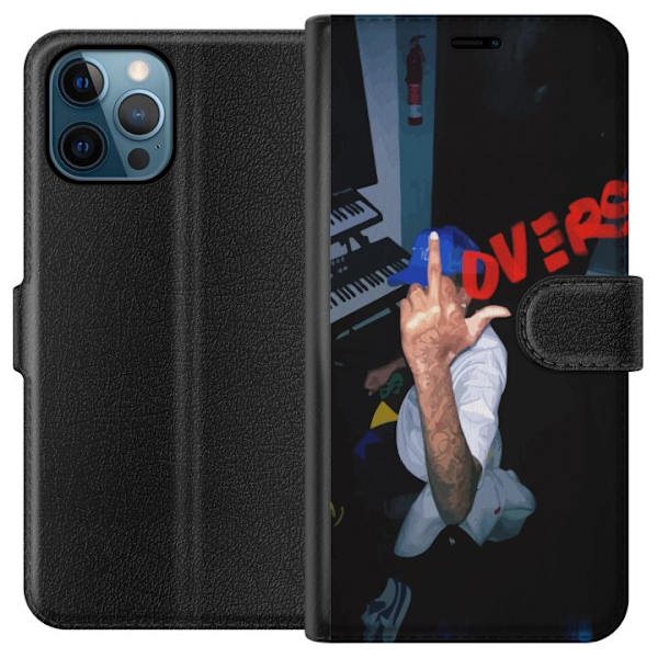 Apple iPhone 12 Pro Tegnebogsetui Kærlighed Mystik Design Romantisk Motiv Populært Grafisk Mønster Mode Stil