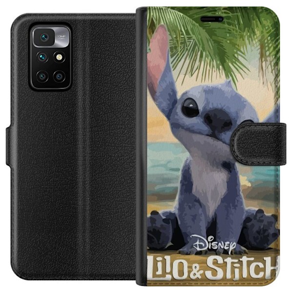 Xiaomi Redmi 10 Tegnebogsetui Kærlig – Med Hjerter & Kawaii-følelse