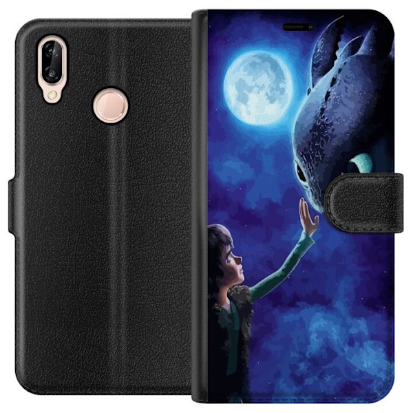 Huawei P20 lite Tegnebogsetui Dragetræneren