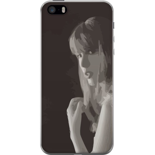 Apple iPhone 5s Läpinäkyvä kuori Taylor Swift