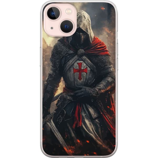 Kompatibelt Mobildeksel til Apple iPhone 13 mini Templar ridderkriger